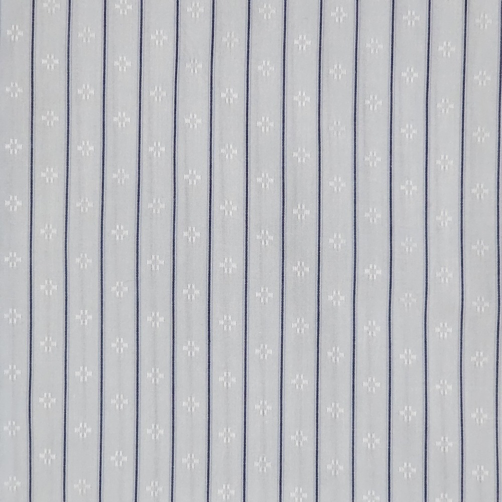 Brooks Brothers Luxury Thomas Mason Blue and White Pinstripe Button-Down Shirt - Picture 4 of 8